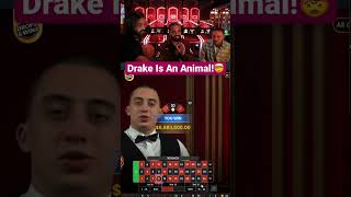 Drake Is An Animal On Roulette! #drake #bigwin #shorts #roulette