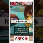 AK o – 4 bet – #pokerbrandon #poker #pokerstrategy  #pokerreels #pokertips #AA  #pokerHands #aces