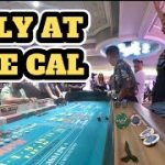 Live Casino Craps! Round 2 on the Craps Table at The Cal in Downtown Las Vegas