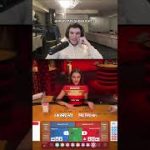 TRAINWRECKSTV CASUALLY WINNING $200K ON BACCARAT #shorts #gambling #slots #stake