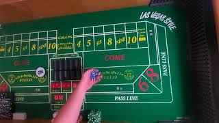 Craps! 66 inside +22 inside each hit. 660 Bankroll. Plus Covid talk!