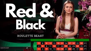 Roulette Strategy Red and Black Permutations #Shorts #Roulette