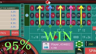 Multiple Betting Multiple Win at Roulette Roulette Strategy to win🤑🤑