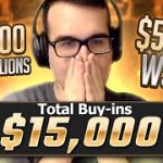 MY FIRST EVER $10,000 SuperMillions & $5,000 WSOP MAIN EVENT?!