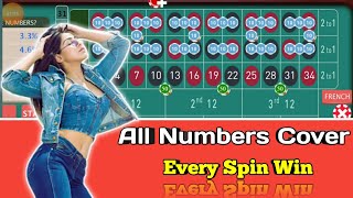 💯 All Numbers Cover ❤👍👍 || Every Spin Win || Roulette Strategy To Win