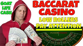 Baccarat Casino- How To Win If You’re A Low Roller.