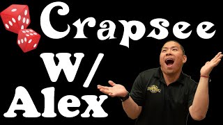 Live Craps Practice with Alex on Crapsee!