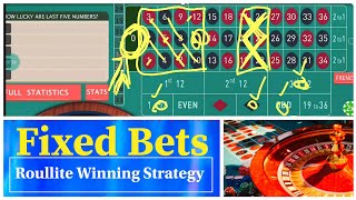 Roulette Winning Strategy. Dozen Bets. American Roulette. European Roulette quick winning Strategy.