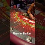 Is Baccarat Not The Best Casino Game? #casino #viral #money #baccarat #50/50 #RichOffCasinos #like