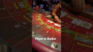 Is Baccarat Not The Best Casino Game? #casino #viral #money #baccarat #50/50 #RichOffCasinos #like