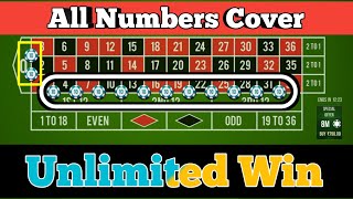 All Numbers Cover || Roulette Strategy To Win