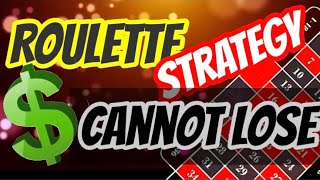 CAN’T LOSE WITH THIS $$ – ROULETTE STRATEGY – Leo Slot $ 😎