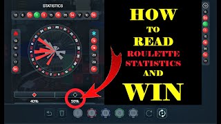 Best Roulette Winning System | How to read roulette statistics | Martingale Roulette Betting System