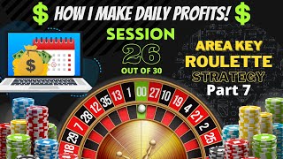 How to make money online: Roulette Strategies Session 26 (This roulette strategy keeps on paying!)