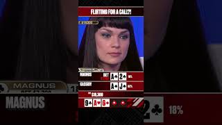 Amateur Plays A SICK $100K Pot #Shorts #NadyaMagnus