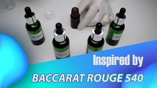 Make Your Own Perfume: Inspired by Baccarat Rouge 540 Formula No 1
