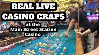 Live Casino Craps: Hawaii Craps Shooters at the Main Street Station Casino