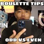 ROULETTE TIPS | ODD VS EVEN | 22 WIN BETTING SITE