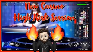 🔥NEW CASINO🔥 High risk session!! Black 11 roulette strategy 🤑