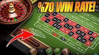 70% win rate ROULETTE strategy! (gamdom)