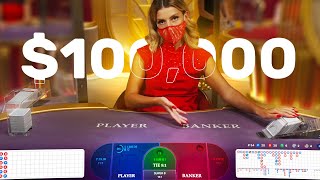 The $100,000 High Roll Baccarat Session!