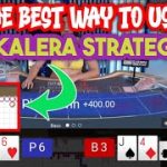 BEST WAY TO USE ESKALERA STRATEGY | BACCARAT | ESKALERA