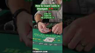 How to Count Cards in Blackjack #blackjack #cardcounting #blackjackapprenticeship