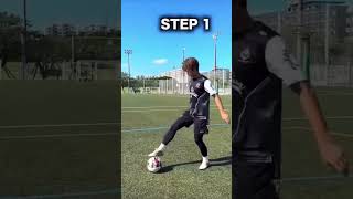 Back roulette skill😇learn professional soccer skills💪#shorts #football #skills #professional #cr7