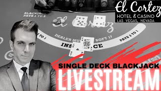 🔵BLACKJACK! $500 FIRST HAND !! VEGAS LIVESTREAM!