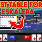 BACCARAT | BEST TABLE FOR ESKALERA STRATEGY DAY #3