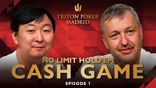 No Limit Hold’em CASH GAME | Episode 1 – Triton Poker Madrid 2022