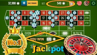 Big Jackpot 🤔🤔🤔 || Roulette Strategy To Win || Roulette