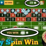 100% Every Spin Win 🌹🌹 || Roulette Strategy To Win || Roulette Tricks