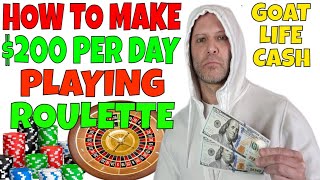 Roulette Casino- How To Make $200 A Day For Low Rollers.