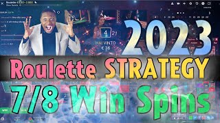 87% of Winning at Roulette | RG 2023 Roulette Predictor | Live Roulette Strategy