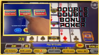 Watch Triple Play Double Double Bonus Video Poker | Video Poker Strategy and Jackpots – 3 hand poker