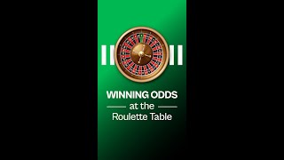 What are Your Winning Odds at the Roulette Table? Casino Royale #shorts