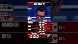 Dan Shak Makes A Wild Call For A 3-Way All-In 🦈 #Shorts #DanShak