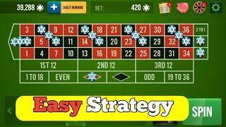 Easy Strategy To Roulette || Roulette Strategy To Win || Roulette Tricks