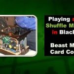 Playing against Shuffle Machines in Blackjack: Beast Mode & Card Counting