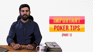 Important Poker Tips | Poker Lessons | Poker Learning | Poker Success | Online Poker Tips | Pokerpro