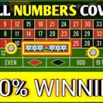 100% Winning All Numbers Cover 🌹🌹 || Roulette Strategy To Win
