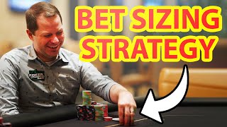 Choosing The Correct Bet Size [Poker Tournament Strategy]