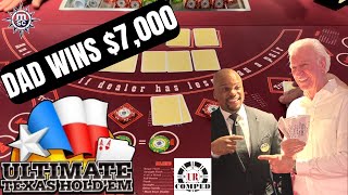 🚨 ULTIMATE TEXAS HOLD EM! 💥AND DAD WINS $7,000 IN TOURNY! 📍NEW VIDEO DAILY!