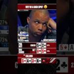 Have You Ever Seen Phil Ivey Squirm Like This? 😲 #Shorts #PhilIvey