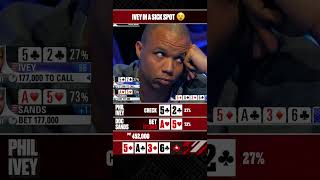 Have You Ever Seen Phil Ivey Squirm Like This? 😲 #Shorts #PhilIvey