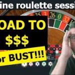 🔵 Me against Online ROULETTE Wheel | Road to $$$ or bust | Euro Session 2