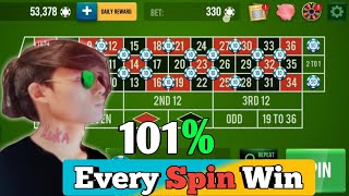 101% Every Spin Win || Roulette Strategy To Win