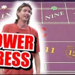 🔥HUGE PRESS🔥 30 Roll Craps Challenge – WIN BIG or BUST #224