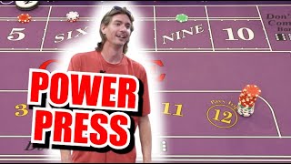 🔥HUGE PRESS🔥 30 Roll Craps Challenge – WIN BIG or BUST #224